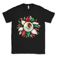 Black Christmas sunflower Mexican flag Classic Tee - JahusDesignShop