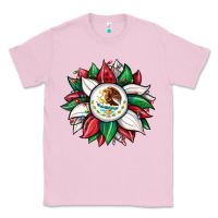 Bubblegum Pink Christmas sunflower Mexican flag Classic Tee - JahusDesignShop