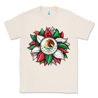 Christmas Sunflower Mexican Flag Classic Tee | Teevron