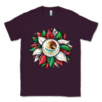 Plum Christmas sunflower Mexican flag Classic Tee - JahusDesignShop