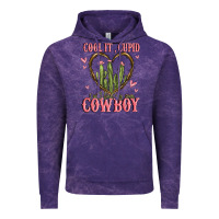 Cloud Purple cool it cupid i will find my own cowboy Vintage Hoodie - MaliasSmallBusiness