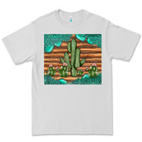Dove Grey cactus gemstone Premium Tee - JahusDesignShop