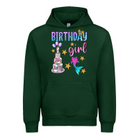Forest Green birthday girl Urban Hoodie - BundleAndBundleShop