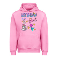 Fuchsia Pink birthday girl Urban Hoodie - BundleAndBundleShop