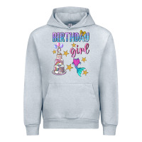 Heather Grey birthday girl Urban Hoodie - BundleAndBundleShop