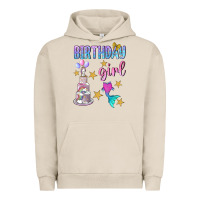 Pigment French Oak birthday girl Urban Hoodie - BundleAndBundleShop