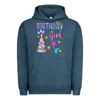 Pigment Midnight Navy birthday girl Urban Hoodie - BundleAndBundleShop