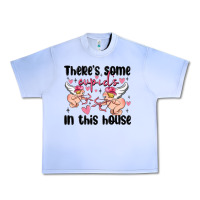 Grape Ice there's some cupid's in this house Urban Heavy Tee - MaliasSmallBusiness