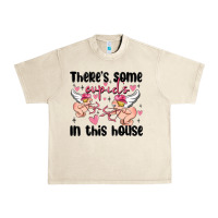 Sandshell there's some cupid's in this house Urban Heavy Tee - MaliasSmallBusiness