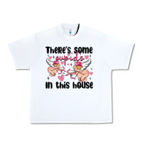 White there's some cupid's in this house Urban Heavy Tee - MaliasSmallBusiness