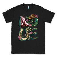 Black love boots horseshoe cowboy Classic Tee - NancyCooperArtShop