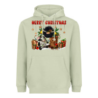 Matcha merry christmas Heavyweight Hoodie - CowGirlArtShop