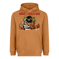 Merry Christmas Heavyweight Hoodie | Teevron