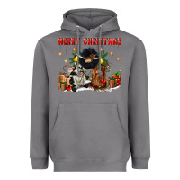 Storm merry christmas Heavyweight Hoodie - CowGirlArtShop