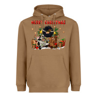 Toasted Coconut merry christmas Heavyweight Hoodie - CowGirlArtShop