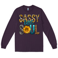 Plum Sassy Little Soul Long Sleeve Tee - BundleAndBundleShop