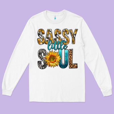 Sassy Little Soul Long Sleeve Tee Designed By Bundleandbundleshop