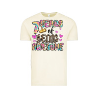 Vintage Arctic 7 years of being awesome Vintage Tee - MaliasSmallBusiness