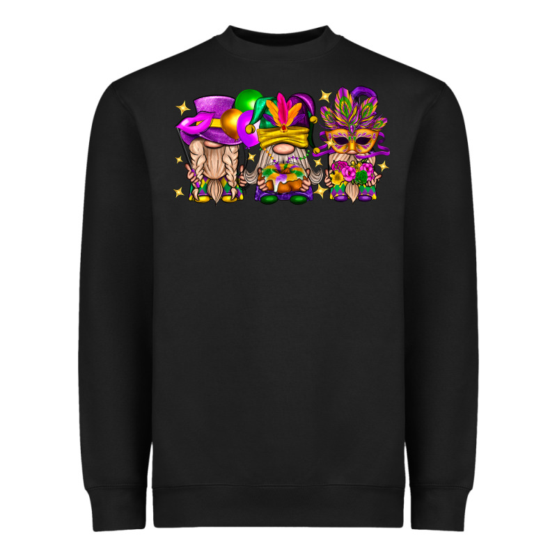 Mardi Gras Gnomies Cakes Flowers And Balloon Heavyweight Sweatshirt by BundleAndBundleShop | Teevron