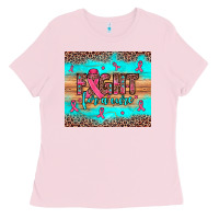 Bubblegum Pink fight for a cure Ladies Tee - JahusDesignShop
