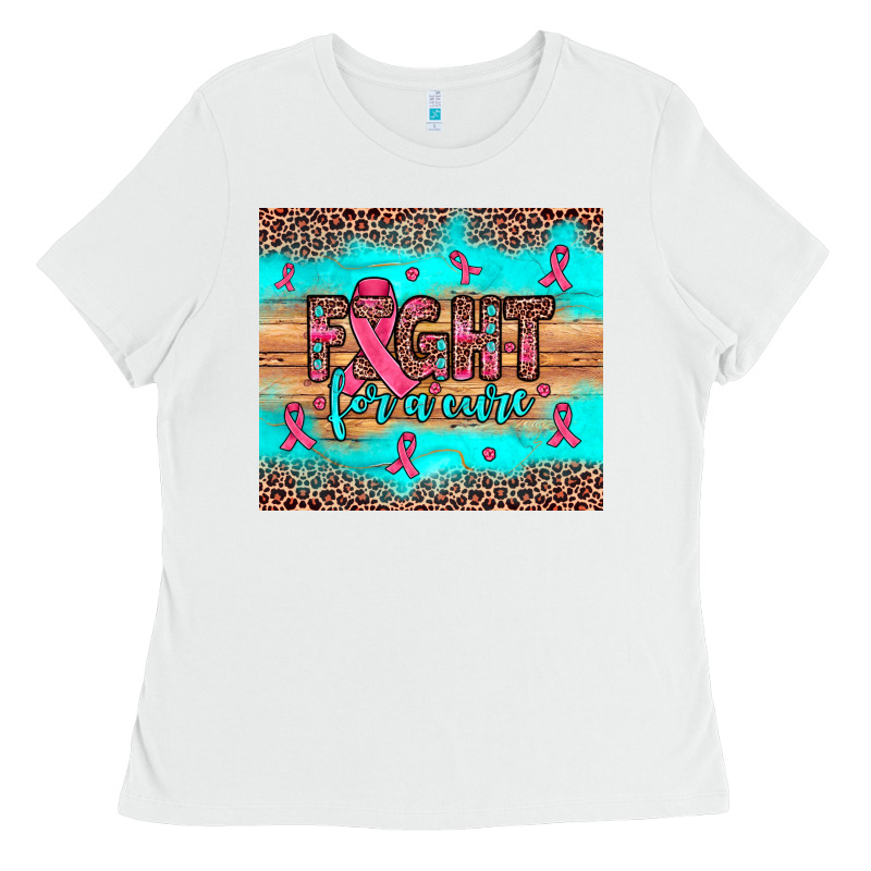 Fight For A Cure Ladies Tee by JahusDesignShop | Teevron