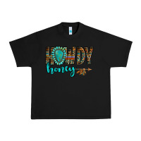 Black western howdy honey arrow gemstone Urban Heavy Tee - NancyCooperArtShop