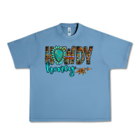 Pebble Blue western howdy honey arrow gemstone Urban Heavy Tee - NancyCooperArtShop