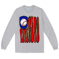 Leopard Baseball Flag Long Sleeve Tee | Teevron