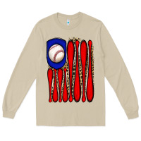 Mushroom leopard baseball flag Long Sleeve Tee - JahusDesignShop