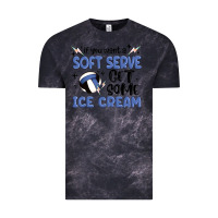 Cloud Black if you want a soft serve get some ice cream Vintage Tee - MaliasSmallBusiness
