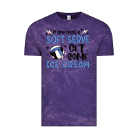 Cloud Purple if you want a soft serve get some ice cream Vintage Tee - MaliasSmallBusiness