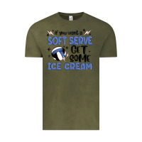 Vintage Olive if you want a soft serve get some ice cream Vintage Tee - MaliasSmallBusiness
