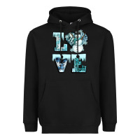 Black love winter Heavyweight Hoodie - CowGirlArtShop