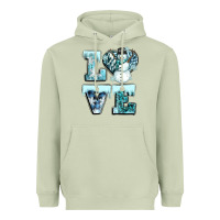 Matcha love winter Heavyweight Hoodie - CowGirlArtShop