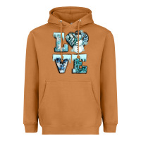 Meerkat love winter Heavyweight Hoodie - CowGirlArtShop