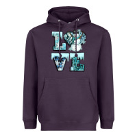 Plum love winter Heavyweight Hoodie - CowGirlArtShop