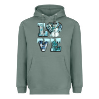 Sage love winter Heavyweight Hoodie - CowGirlArtShop