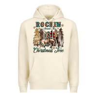 Sandshell rockin around the christmas tree Premium Hoodie - CowGirlArtShop