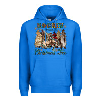 True Royal rockin around the christmas tree Premium Hoodie - CowGirlArtShop