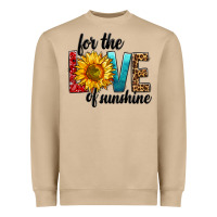 Mushroom For The Love Of Sunshine Heavyweight Sweatshirt - BundleAndBundleShop
