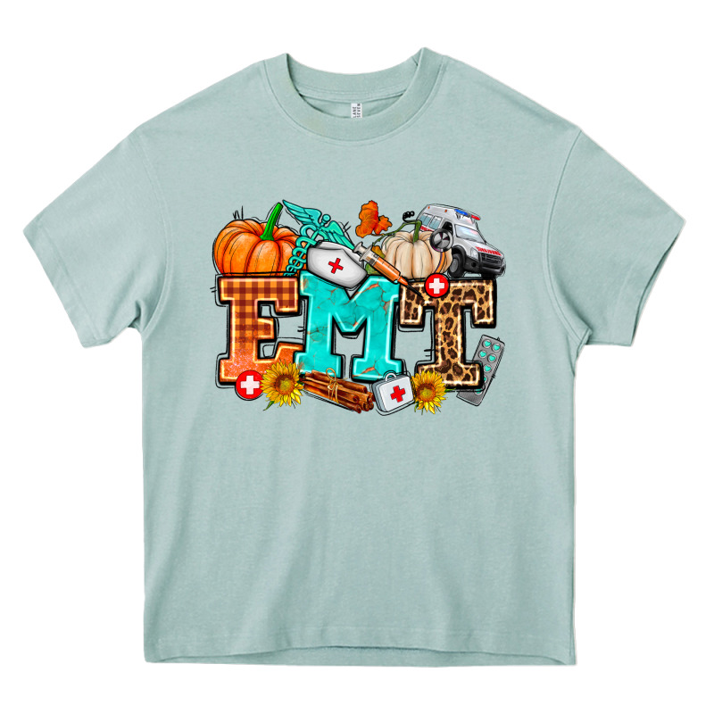 Emt With Fall Heavy Core Tee by AdoDesignShop | Teevron