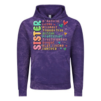 Cloud Purple sister beautiful loyal reliable Vintage Hoodie - MaliasSmallBusiness