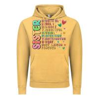 Vintage Mustard sister beautiful loyal reliable Vintage Hoodie - MaliasSmallBusiness