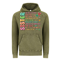 Vintage Olive sister beautiful loyal reliable Vintage Hoodie - MaliasSmallBusiness