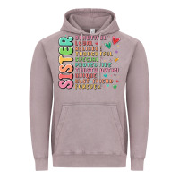 Vintage Zinc sister beautiful loyal reliable Vintage Hoodie - MaliasSmallBusiness