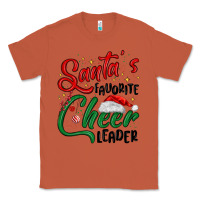 Copper santa s favorite cheer leader Classic Tee - MaliasSmallBusiness