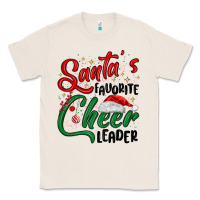 Natural santa s favorite cheer leader Classic Tee - MaliasSmallBusiness