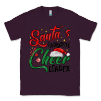 Plum santa s favorite cheer leader Classic Tee - MaliasSmallBusiness