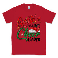 Red santa s favorite cheer leader Classic Tee - MaliasSmallBusiness