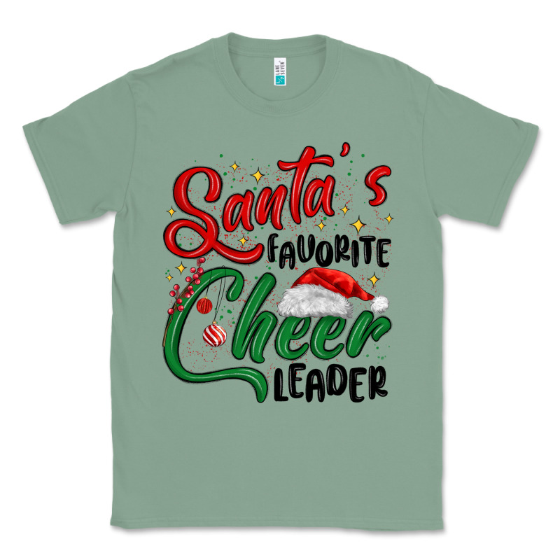 Santa S Favorite Cheer Leader Classic Tee by MaliasSmallBusiness | Teevron